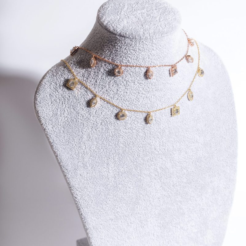 Mystique | charm necklaces in 3 shades