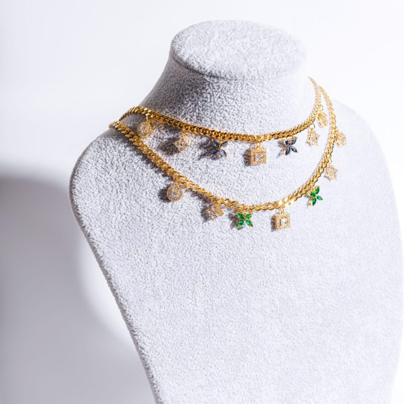 RETRO | Emerald Necklace
