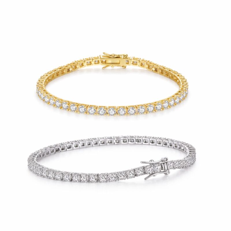 LUXURY TENNIS  3MM| PLATED BRACELET