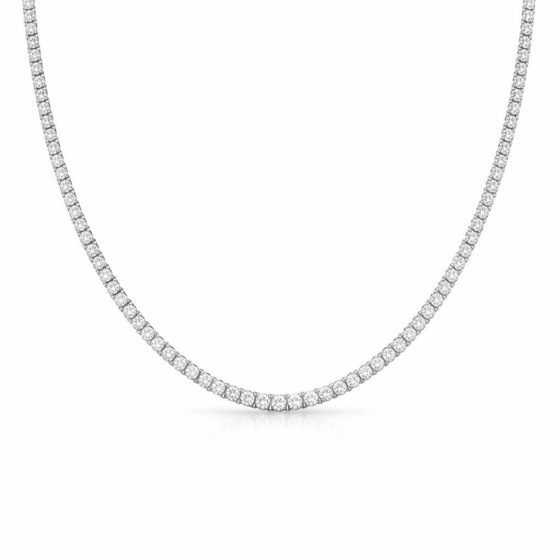 LUXURY TENNIS  2MM| PLATED NECKLACE