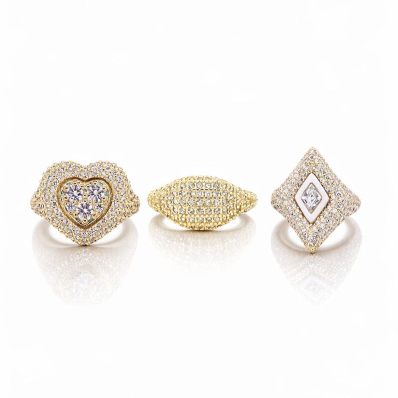 NUUR | PLATED PINKY RINGS